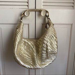 Cole Haan woven handbag